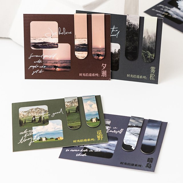 Premium Sense Multifunktionales Magnetisches Lesezeichen in Multicolour als Kreativer Magnet-Clip und Buchmarkierung - Bild 1