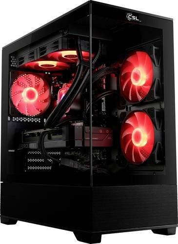 CSL Computer Gaming PC M13400H in Schwarz mit Intel Core Ultra 7 265KF, 32GB RAM, 1000GB SSD und Nvidia GeForce RTX 5060 Ti 8GB GDDR7 unter Windows - Bild 1