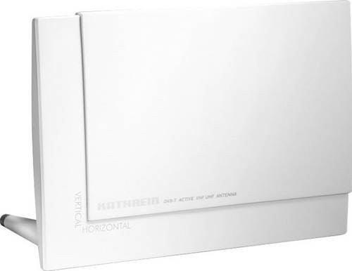 Kathrein BZD 30 Aktive DVB-T/T2 Flachantenne für den Innenbereich mit 18 dB Verstärkung in Weiß - Bild 1