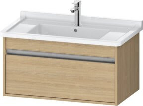 Duravit Waschtischunterschrank Ketho in Beige, Ei Nat, wandhängend, B/T: 80 x 45,5 cm - Bild 1