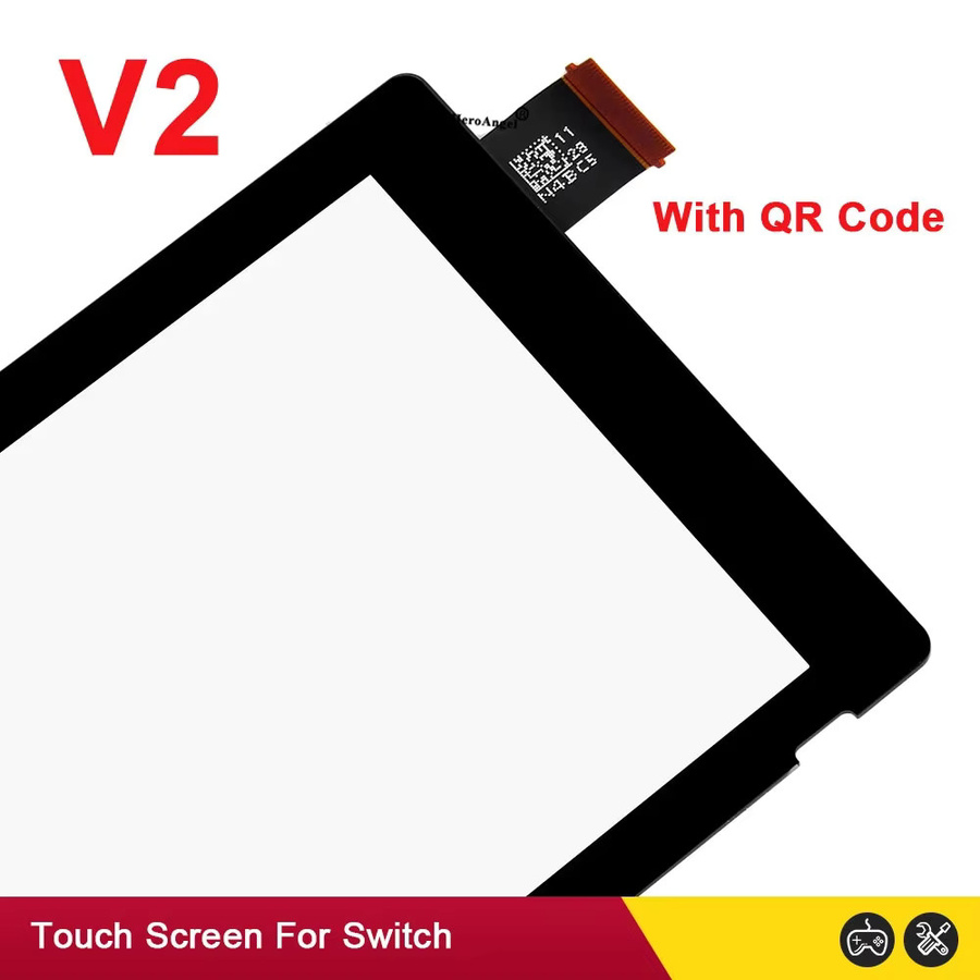 HeroAngel Ersatz Touchscreen Digitizer Glas für Nintendo Switch V1 und V2 in Schwarz - Bild 2