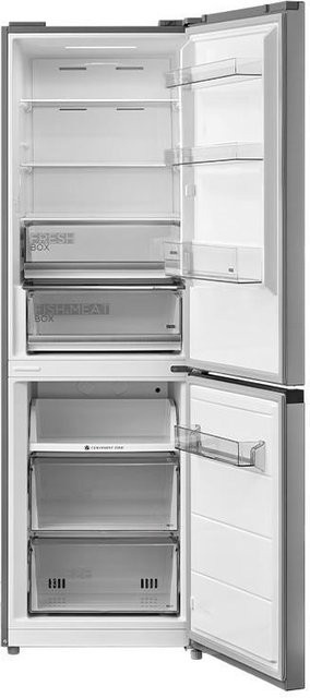 Midea Kühl-Gefrier-Kombination MDRB470MGC46I in Edelstahl/Silber - Bild 2