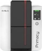 Evolis Primacy 2 Plastikkartendrucker in Weiß mit Duplex-Funktion, Farbdruck via Dye-Sublimation/Thermal Resin, 300 x 1200 dpi, USB und LAN (PM2-0013-E) - Bild 1