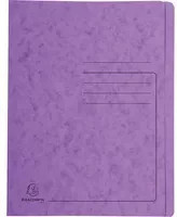 Exacompta Schnellhefter A4 aus Papier in Lila mit FSC-Zertifizierung - Bild 1