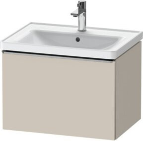 Duravit Waschtischunterschrank D-Neo beige, wandhängend, B: 63,4 cm, T: 45,2 cm, H: 44,0 cm - Bild 1