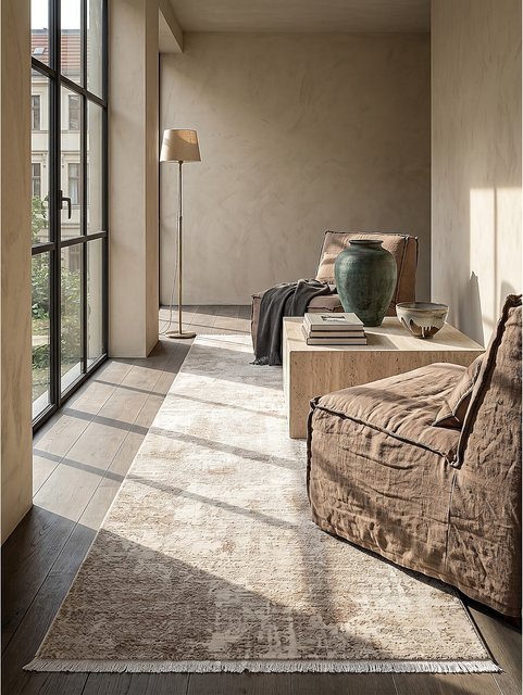 Läufer Kadima Design Beige Pflegeleicht B: 80 cm, L: 300 cm - Bild 1