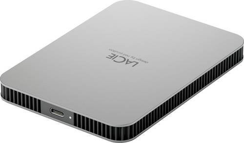 LaCie Mobile Drive Secure Externe Festplatte 2 TB USB-C Space Grau - Bild 1