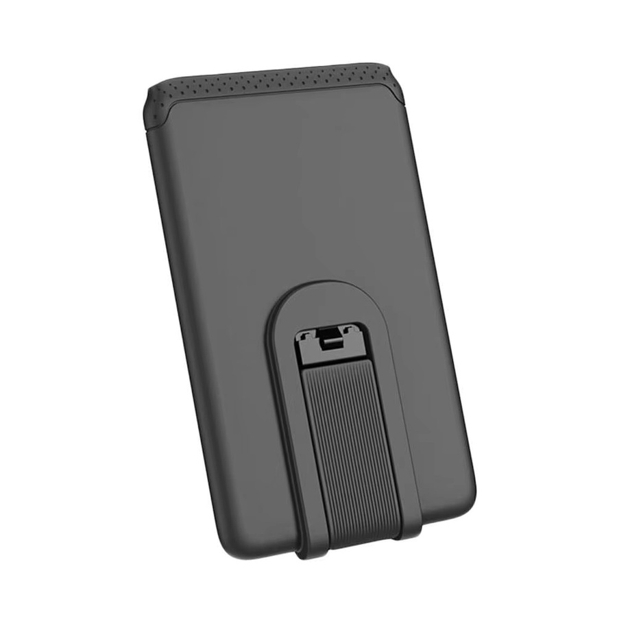 Universal Silikon Kartenhalter für iPhone und Samsung in Schwarz - Bild 5
