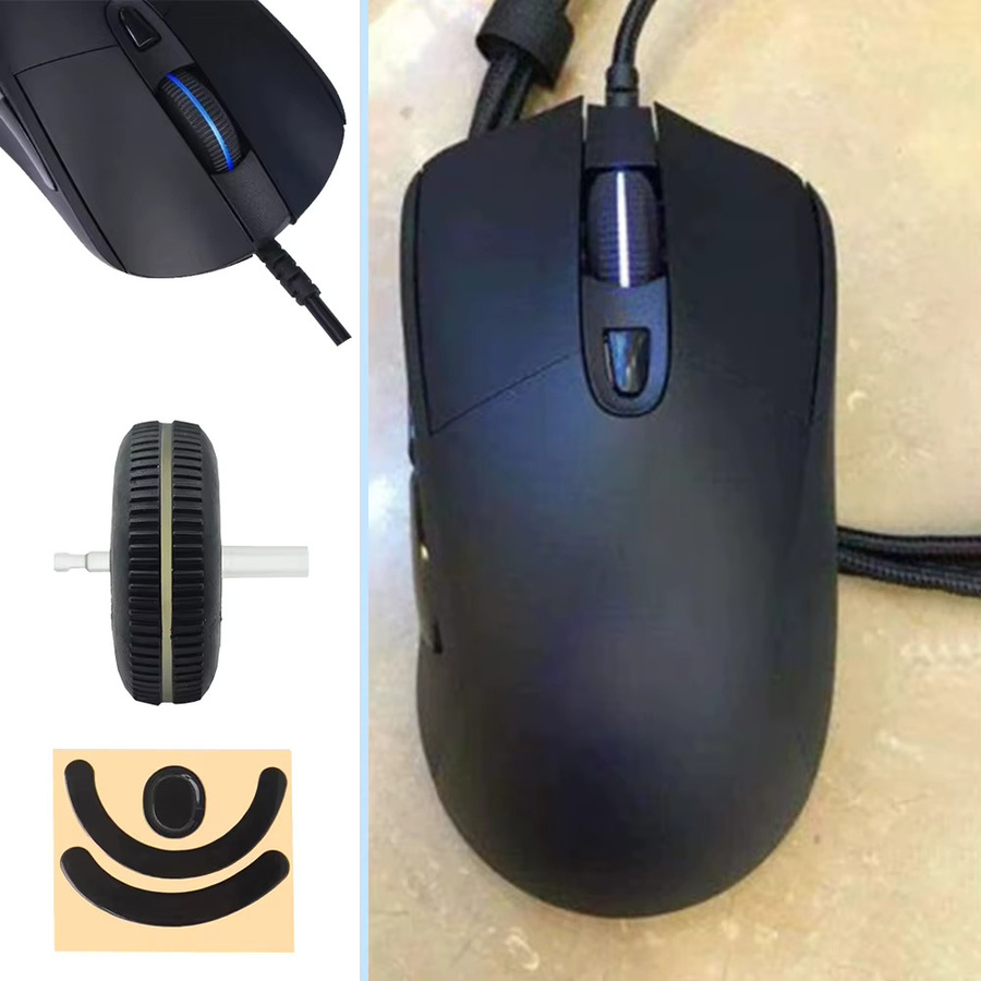 Ersatz-Mausrollrad aus Kunststoff für Logitech G403 G603 G703 in Schwarz - Bild 2