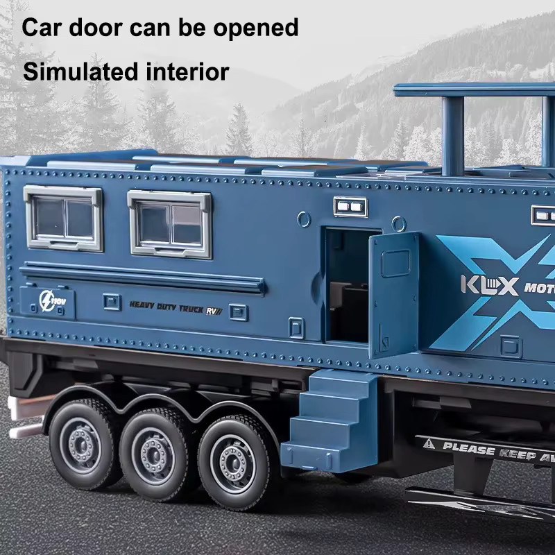 Kmoist Rückzieh-Container-LKW, Metall, mit Licht und Musik - Bild 3