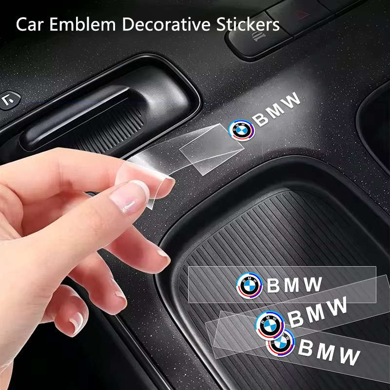 BMW Auto Zentralsteuerungs Aufkleber Emblem Set Wasserdicht für F30 F10 E90 F20 E46 E60 E70 E39 E36 G30 - Bild 2