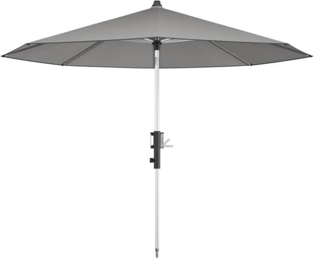 Knirps Kurbelschirm Phönix 315 Mittelmastschirm in Light Grey mit Aluminiumgestell und Polyesterbespannung, Durchmesser: 315 cm - Bild 1