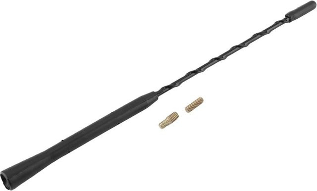 Wosawe Universal Auto Stereo Radio FM AM Signal Antenne mit Schraube, Schwarz, 11 Zoll - Bild 1