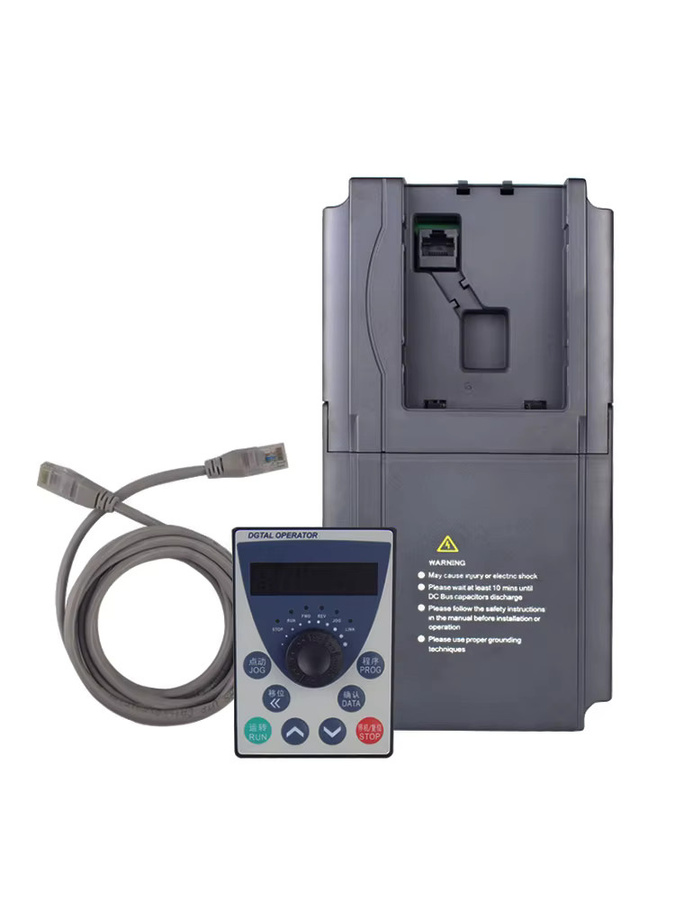 CNMAWAY VFD Frequenzumrichter 2,2kW Einphasig zu Dreiphasig 380V Motorgeschwindigkeitsregler und Wechselrichter zur industriellen Motorsteuerung - Bild 5
