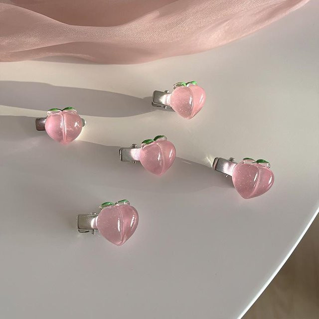 Ding Dong Fashion Haarspangen, Rose, Blume, Herz, Schleife, Damen - Bild 1