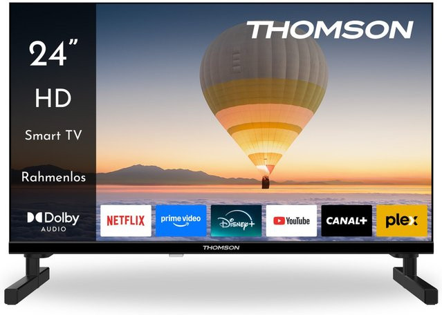 Thomson 24HT2S15 Smart-TV mit LED-Technik, 60 cm (24 Zoll), HD Ready, HDR, Schwarz - Bild 1