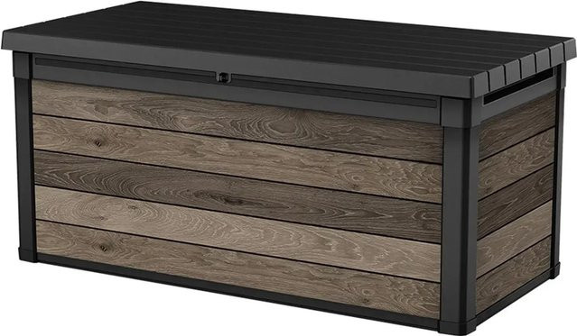 Keter Signature Aufbewahrungsbox aus Kunststoff in Braun mit 570 l Volumen - Bild 1