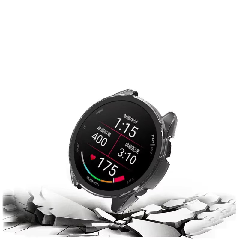 CMF Schutzgehäuse mit gehärteter Glasfolie für CMF Watch Pro 2, Schwarz - Bild 4