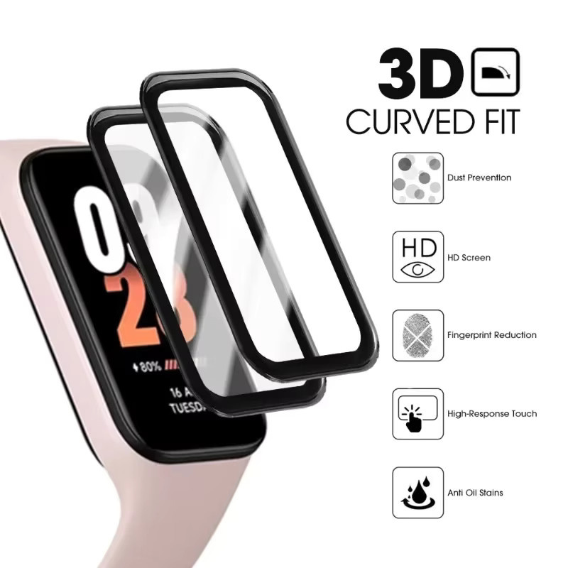 Xiaomi Screen Protector Film für Mi Band 8 Aktive, transparent, Unisex - Bild 3