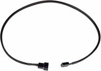 Alphacool Verlängerungskabel 4-Pin auf 4-Pin, schwarz, Länge: 60 cm - Bild 1