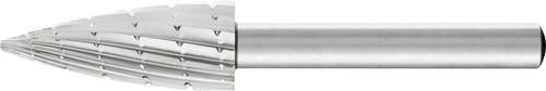 PFERD HSS Frässtift Spitzbogenform in Silber, Durchmesser: 12 mm, Arbeitslänge: 30 mm, Schaftdurchmesser: 6 mm, Gesamtlänge: 70 mm - Bild 1