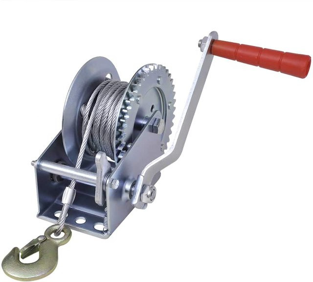 Yiwydaa Handwinde aus Stahl in Silber mit 540 kg Tragkraft - Bild 1