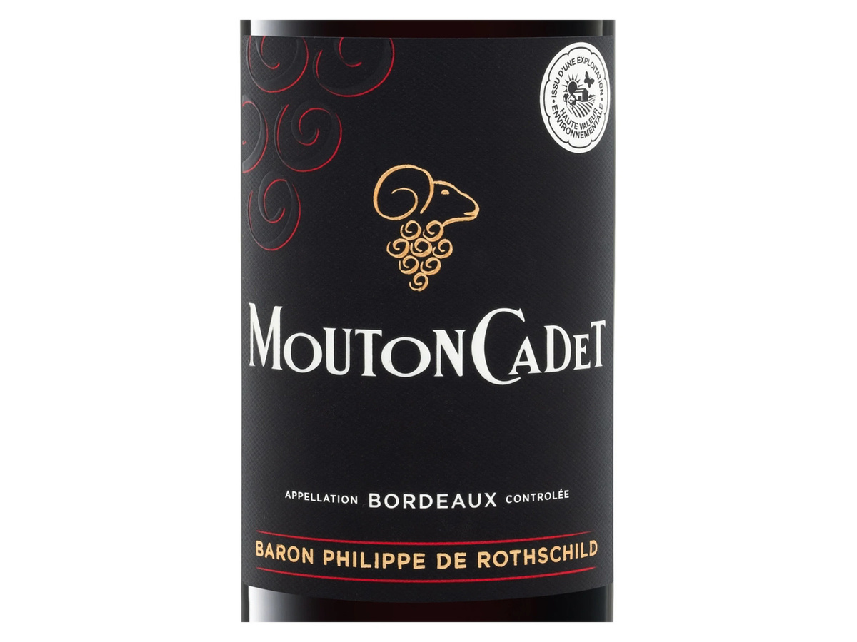 Mouton Cadet Bordeaux Rotwein trocken 2023 0,75 l - Bild 2