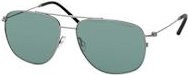 Moncler ME 4004 Sonnenbrille Aviator, Metall, Unisex, grau, grün - Bild 1