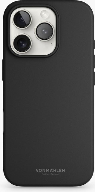 Soft Silicone Case MagSafe kompatible Schutzhülle für iPhone 16 in Black - Bild 1