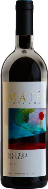 Máté Mantus Merlot, Toscana IGP, trocken, Rotwein, 2020, 0,75 l - Bild 1