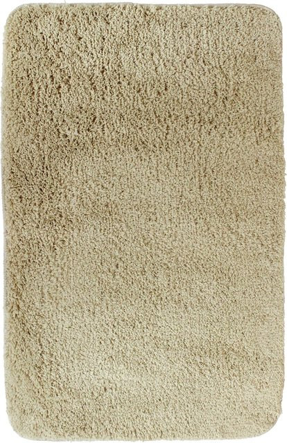 NYVI Badematte Lasalle Beige, rutschfester und saugfähiger Badezimmerteppich, B/B: 70 x 120 cm - Bild 1