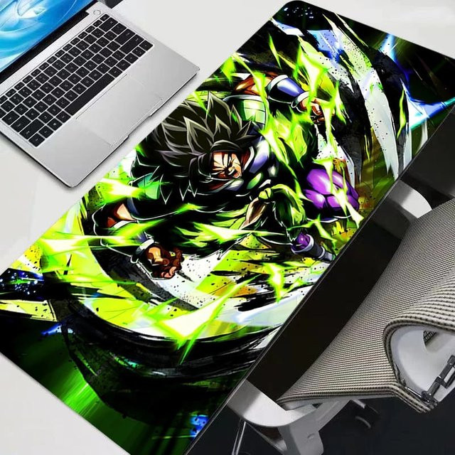 Bandai Dragon Ball Z Broly Mauspad Gaming Schreibtischunterlage Multicolor - Bild 1