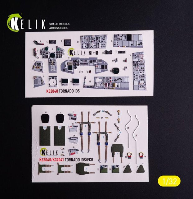 Italeri Tornado IDS - Interior 3D-Decals - Bild 1