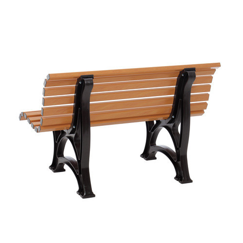Blome-Tillmann 2er-Gartenbank Amrum in Braun mit Armlehnen, B/T/H: 120 x 64 x 80 cm - Bild 2