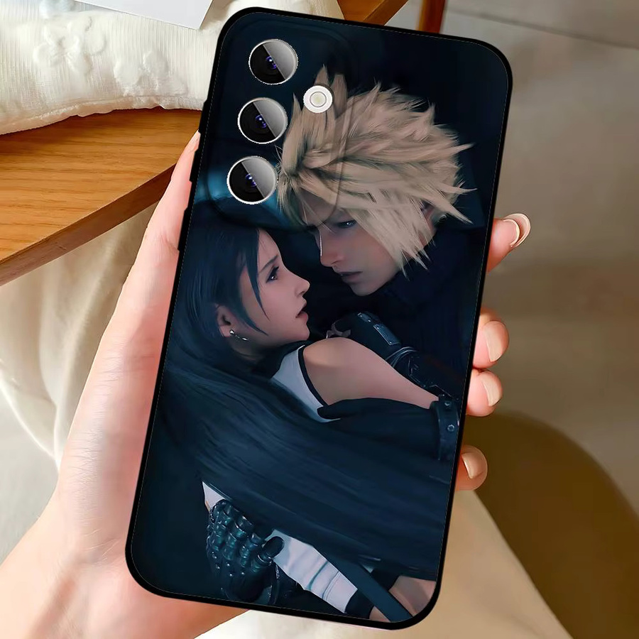 Handyhülle T-Tifa Lockhart Design für Samsung Galaxy S21 S22 S23 S24 S25 S26 Ultra FE Plus 5G und A52S Soft Cover Multicolour - Bild 6