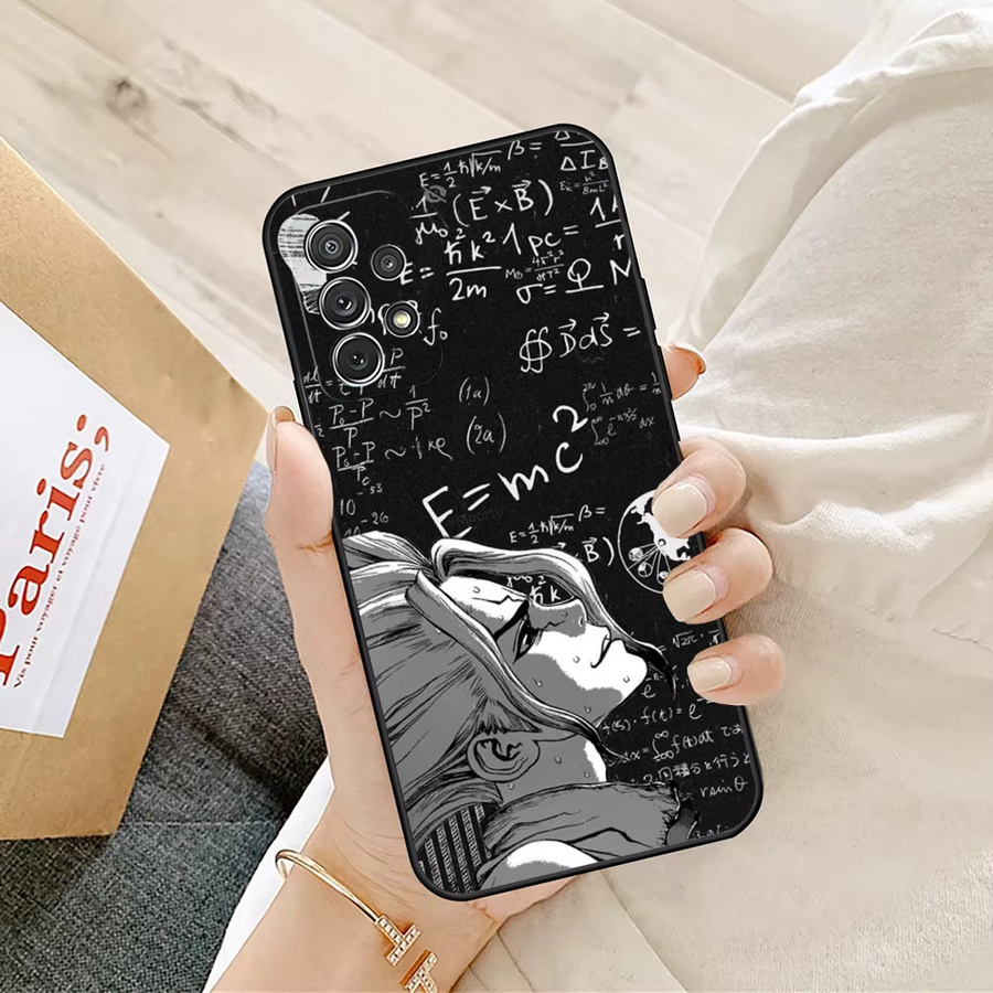Anime Dr.STONE Handyhülle für Samsung Galaxy S26 S25 S24 S23 Ultra Fe A16 A17 A37 A57 A15 A25 A35 Cover in Schwarz - Bild 2