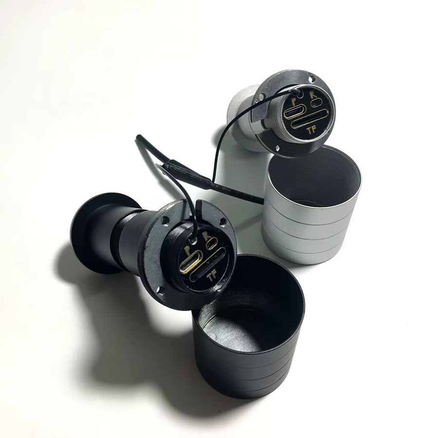 Tuya Mini 5G WLAN-Türspion in Schwarz mit 3MP-Kamera, Weitwinkel-Fischaugenobjektiv und Audio-Horn - Bild 2