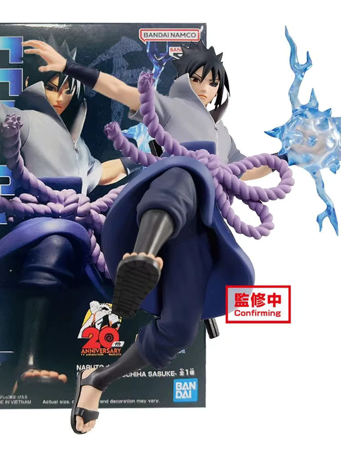 Bandai Naruto Shippuden Uchiha Sasuke Figur, Actionfigur, 15cm - Bild 3