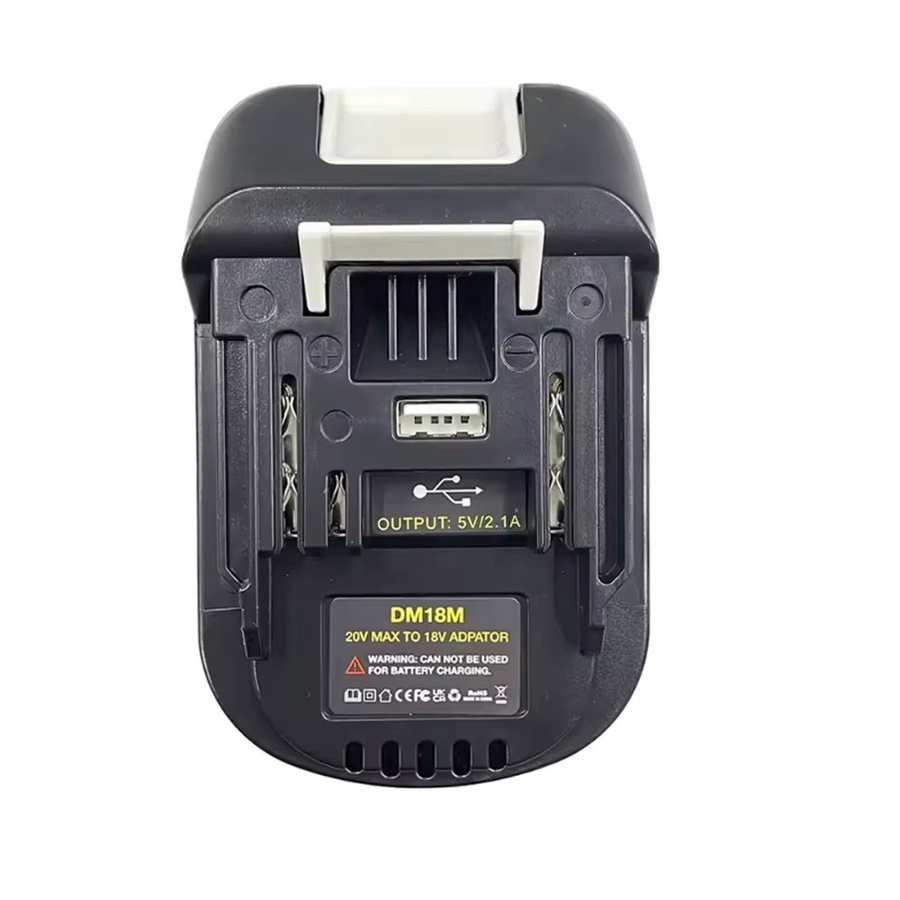Akku-Adapter für Makita 18 V Werkzeuge zur Konvertierung von Dewalt und Milwaukee 18 V Lithium-Akkus auf Makita Zubehör - Bild 6