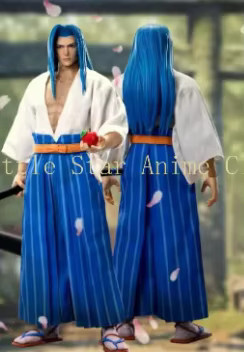 TunShi Studio SAMURAI SPIRITS Haohmaru Höllentransformation Ukyo Tachibana, Bewegliche Stoffpuppe, Einzelfigur - Bild 2