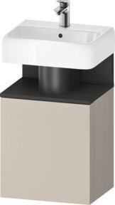 Duravit Waschtischunterschrank Qatego in Anthrazit, B/T/H: 44 x 35 x 64,5 cm - Bild 1