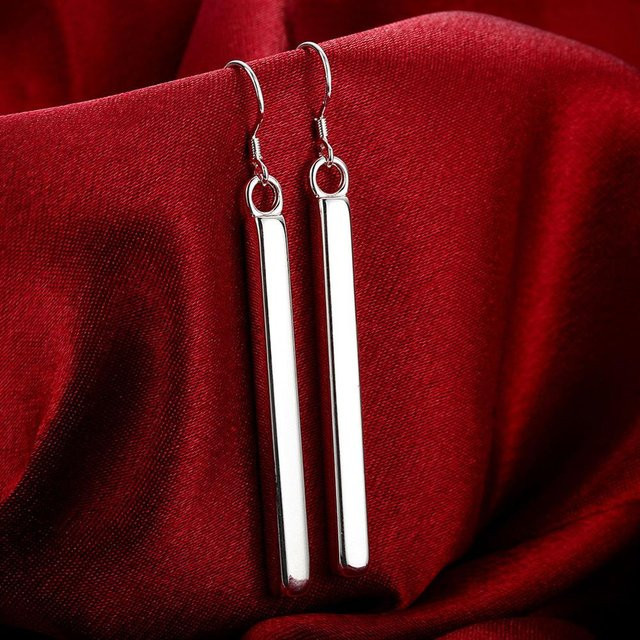 Charm-Ohrringe 925 Silber, Damen - Bild 1