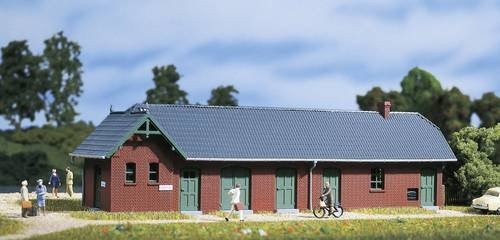 Auhagen 13314 TT Bahnhofstoilette mit Stallung - Bild 1