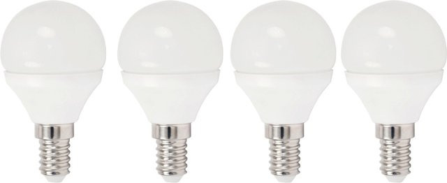 Mömax LED-Leuchtmittel E14 Warmweiß, 4 Stück, max. 5,5 Watt - Bild 1