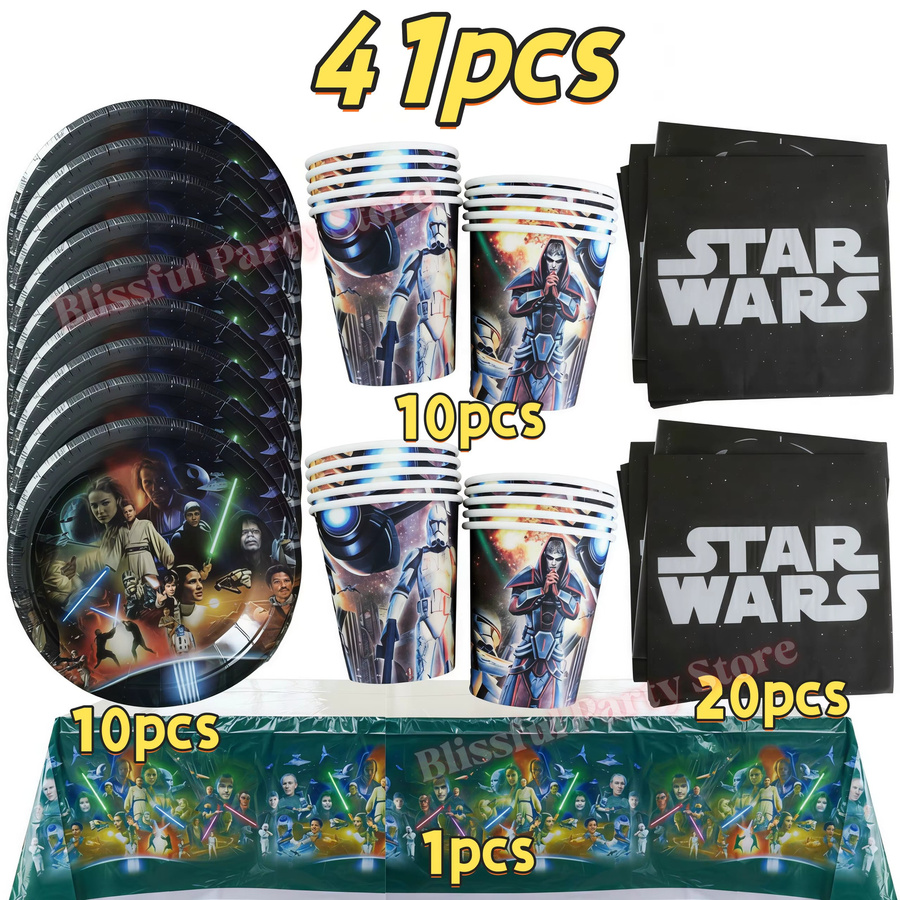 Hasbro Star Wars Geburtstagsparty Dekorationsset - Bild 3