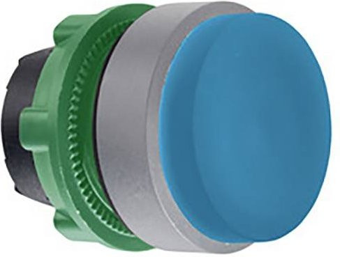 Schneider Electric ZB5AH6C0 Drucktaster-Frontelement aus Kunststoff in Blau und Grau - Bild 1