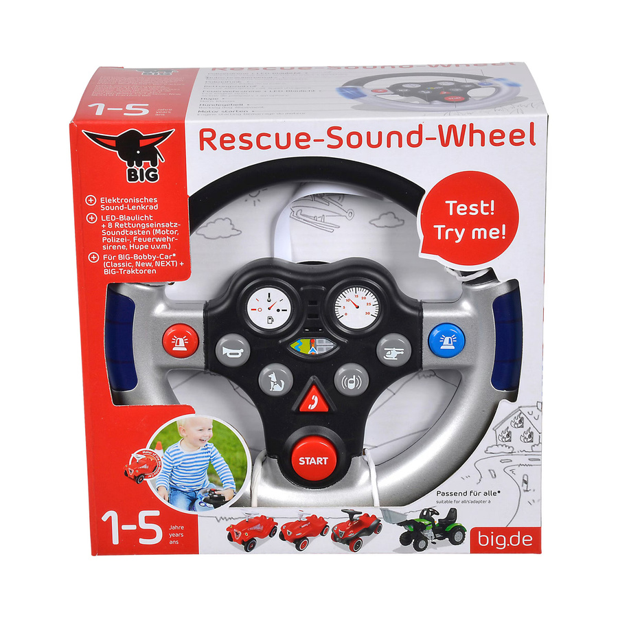 BIG Rescue-Sound-Wheel Lenkrad ab 12 Monaten - Bild 3