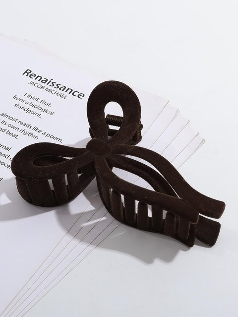 YULIN Haarspange, Samt, Schwarzer Haarschmuck, Damen - Bild 1