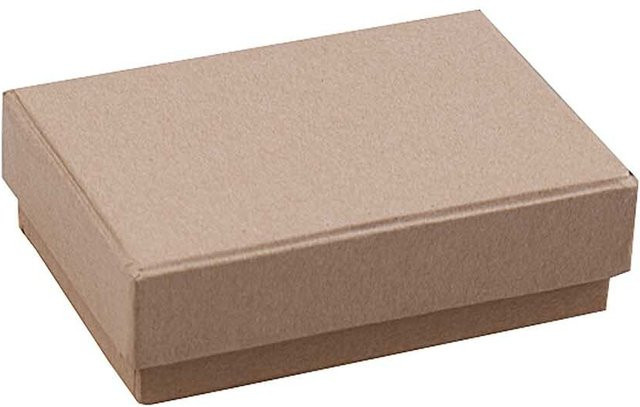 Rico Design Rechteckbox in Natur, B/T/H: 10 x 7 x 3 cm - Bild 1