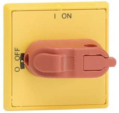 ABB Selektorgriff in Rot und Gelb mit Schraubbefestigung 1SCA105328R1001 - Bild 1